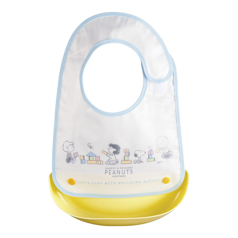 ポリプロピレンお子様食器「スヌーピー」 ベビーエプロン BR-4 1個(ご注文単位1個)【直送品】