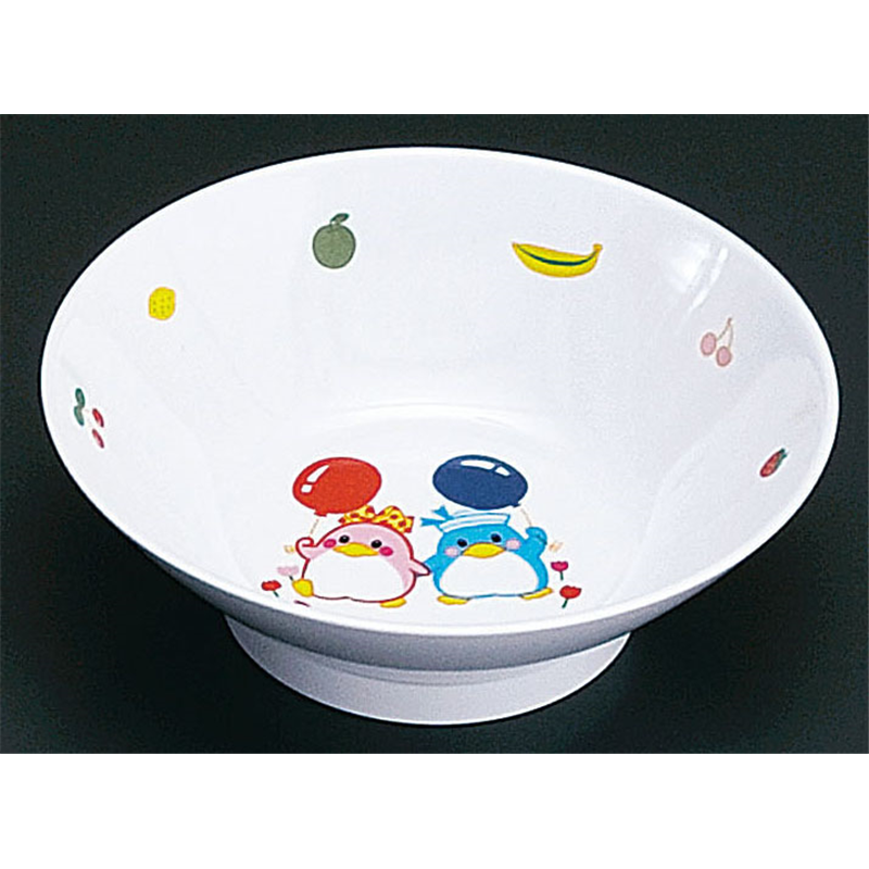 メラミンお子様食器「ベン＆ベティー」 BB-3　　　　　　ラーメン丼 1袋（ご注文単位1袋）【直送品】