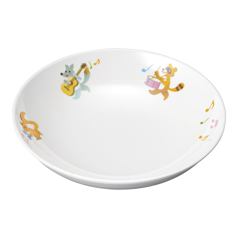 メラミンお子様食器「プチまる」 2705-PM 14cm平皿 1個(ご注文単位1個)【直送品】
