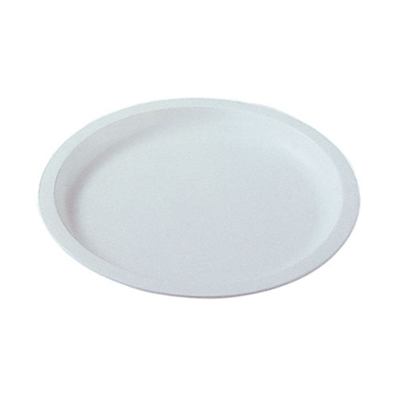 ポリプロピレン食器　白　丸皿26cm №1708W 1袋（ご注文単位1袋）【直送品】