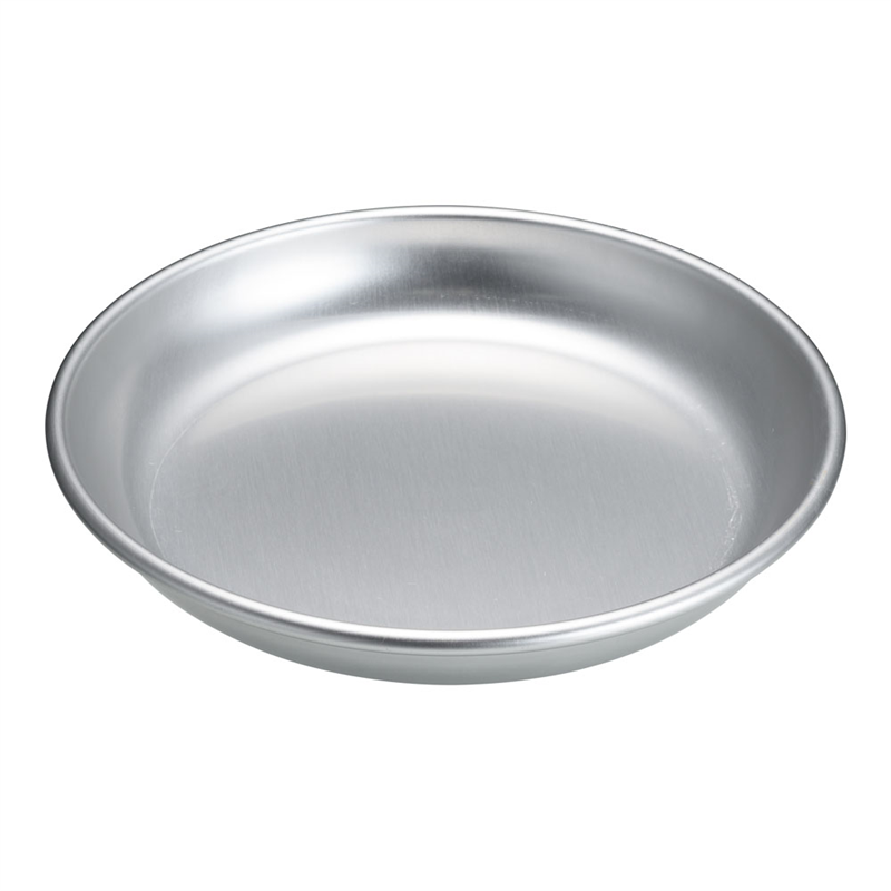 アルマイト給食用皿 15cm 1個(ご注文単位1個)【直送品】