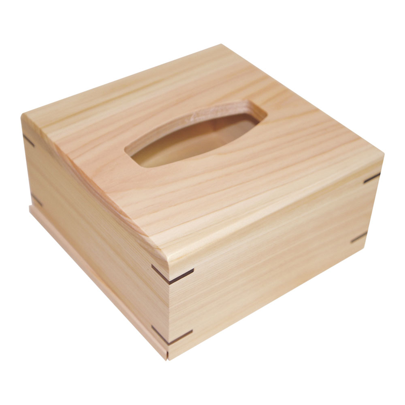 檜ティッシュケース ハーフ 1袋(ご注文単位1袋)【直送品】