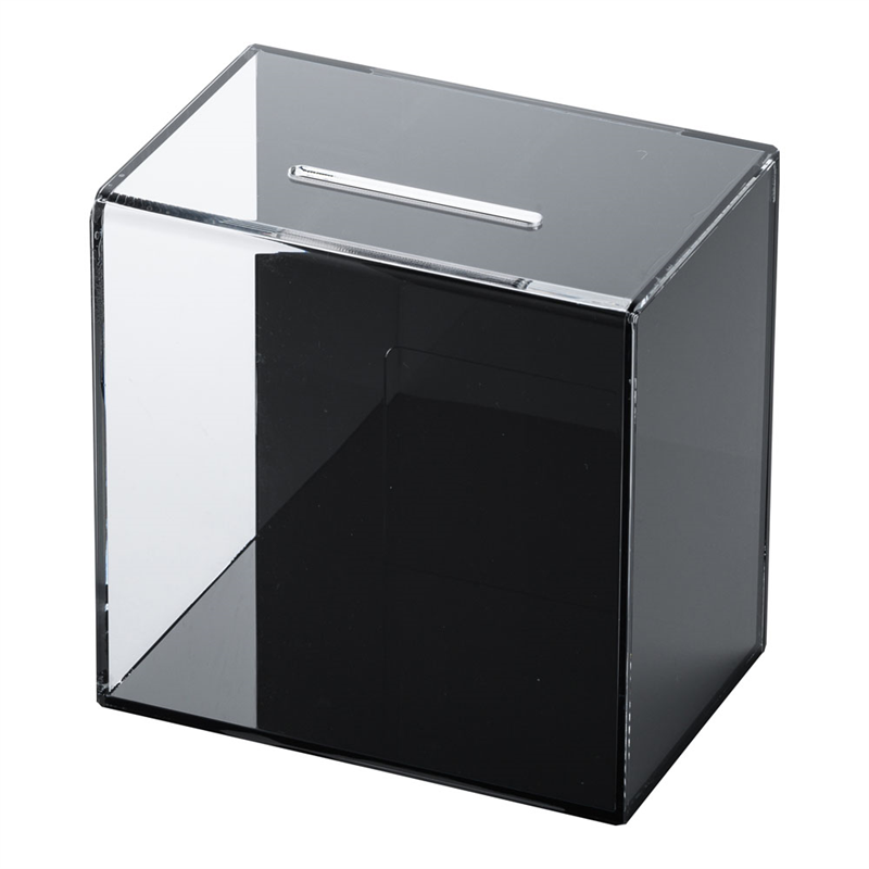 えいむ アンケート・募金・応募BOX ES-2 黒 1箱(ご注文単位1箱)【直送品】