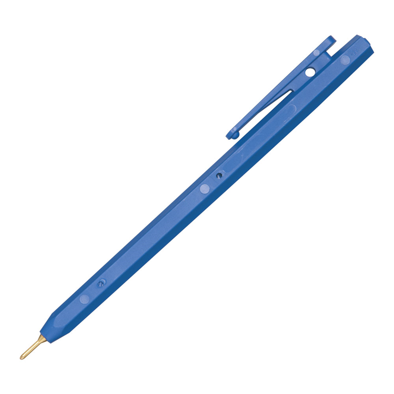 バーキンタ ボールペン エコ102 赤インク 青 66214501 1袋(ご注文単位1袋)【直送品】