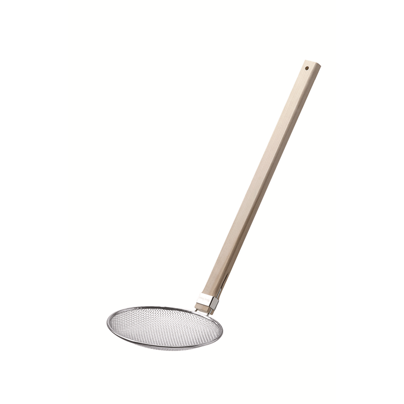 TSステンレス　木柄そば揚 18cm 1個（ご注文単位1個）【直送品】