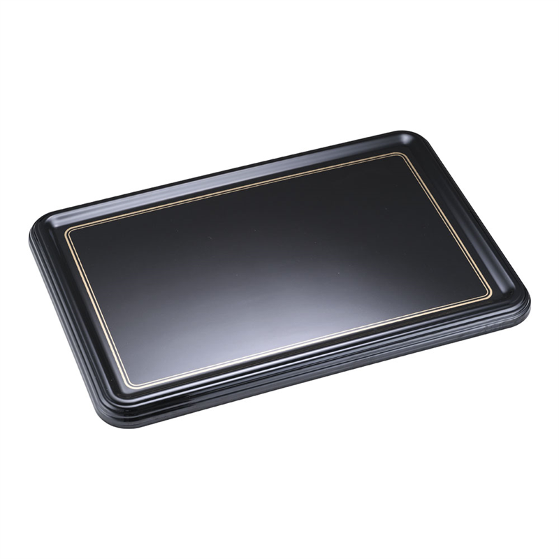 陶器風メラミン製ケーキトレー角型 CT-2639-KS 1個(ご注文単位1個)【直送品】