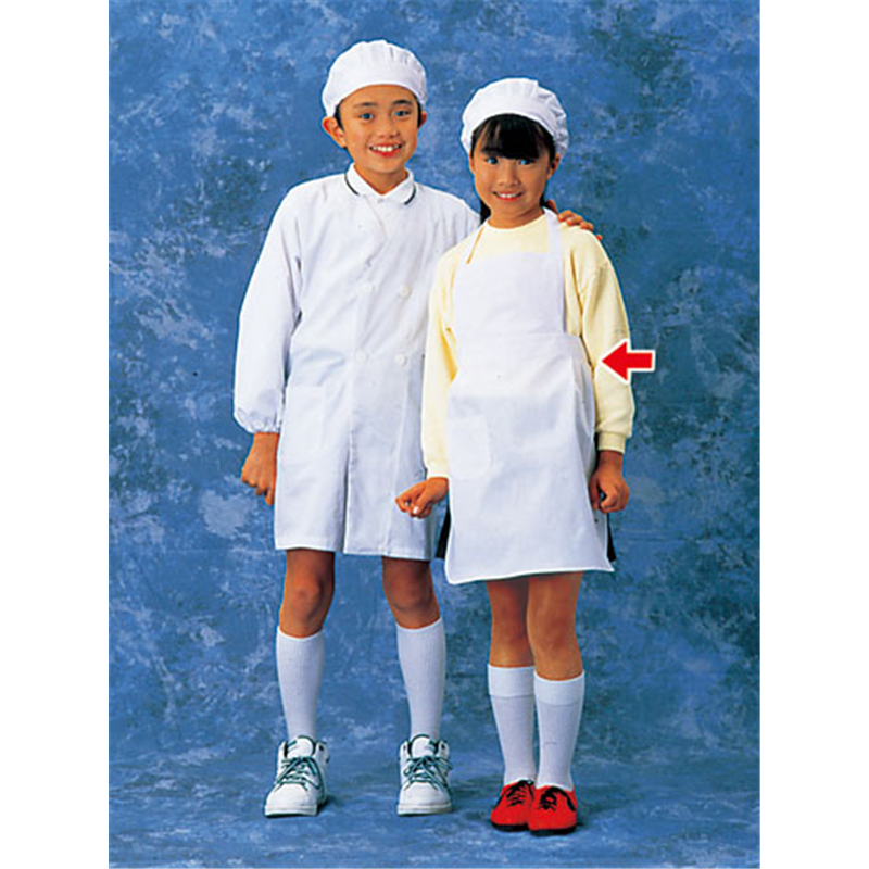 学童給食衣（ホワイト）SKV362 L 1袋（ご注文単位1袋）【直送品】