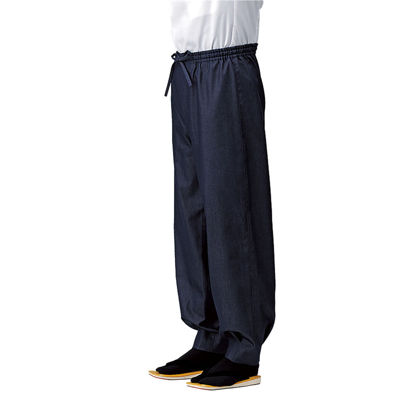 男女兼用ブライトデニムパンツ　紺 SLB674-1　3L 1袋（ご注文単位1袋）【直送品】