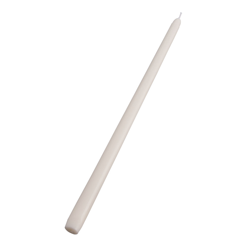 パステルテーパーキャンドル 15インチ ハニーホワイト(1打入) 1箱(ご注文単位1箱)【直送品】