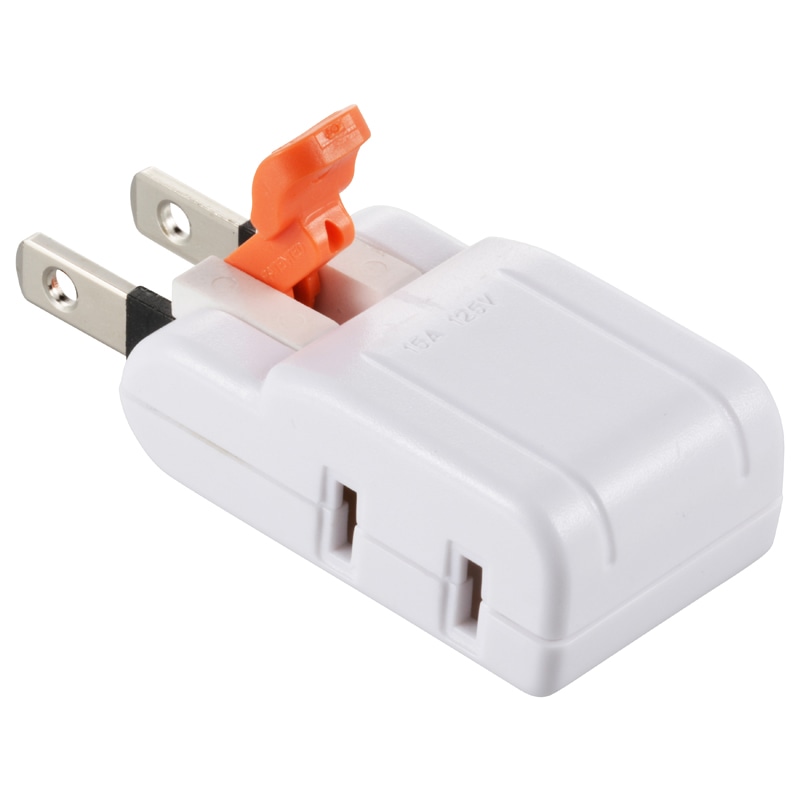 オーム電機 HS-TM2B3-W 00-2234 らく抜き マイクロタップ 2個口(ご注文単位1袋)【直送品】