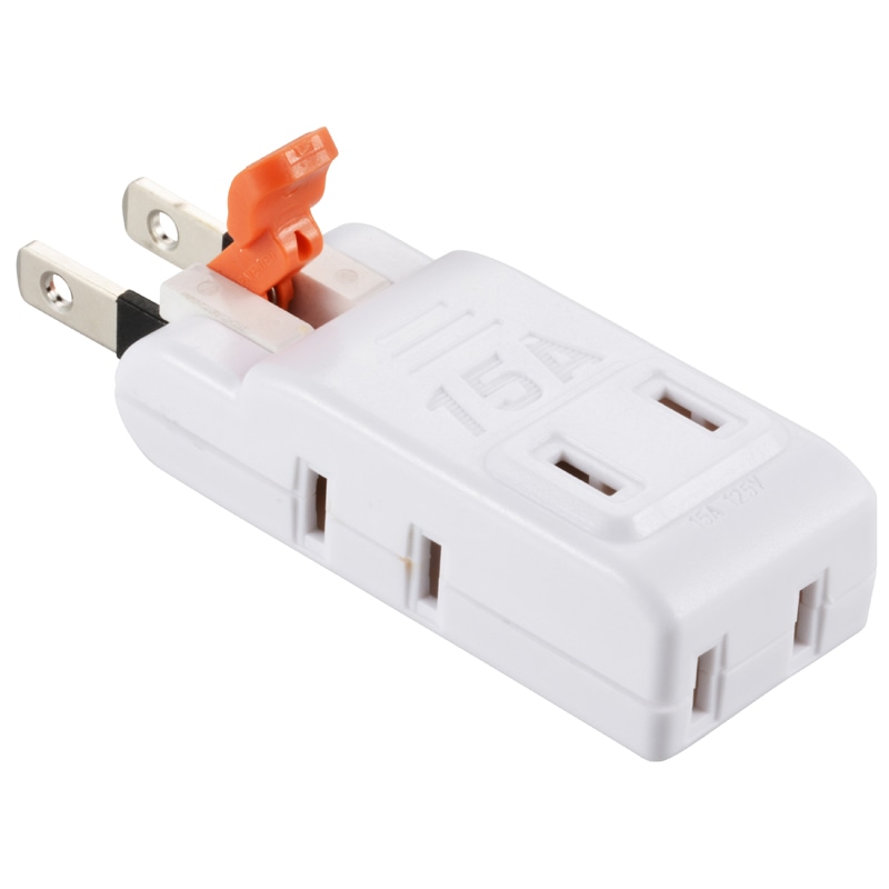 オーム電機 HS-TM4B3-W 00-2235 らく抜き マイクロタップ 4個口(ご注文単位1袋)【直送品】