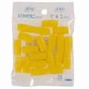 オーム電機 LPTIC-3.5Y 00-4019 ニチフ 絶縁キャップ 圧着端子用 TIC3.5 黄 50個入 LP TIC-3.5Y(ご注文単位1袋)【直送品】