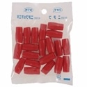 オーム電機 LPTIC-5.5R 00-4023 ニチフ 絶縁キャップ 圧着端子用 TIC5.5 赤 50個入 LP TIC-5.5R(ご注文単位1袋)【直送品】
