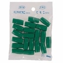 オーム電機 LPTIC-5.5G 00-4024 ニチフ 絶縁キャップ 圧着端子用 TIC5.5 緑 50個入 LP TIC-5.5G(ご注文単位1袋)【直送品】