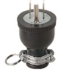 オーム電機 ME2538 00-8123 ゴムプラグ 接地2P 15A 125V セーフティワッシャ付 ME2538（ご注文単位10袋）【直送品】