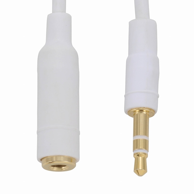 オーム電機 IP-C18SJ-W 01-7005 AudioComm iPod対応 オーディオケーブル 1.8m(ご注文単位1袋)【直送品】