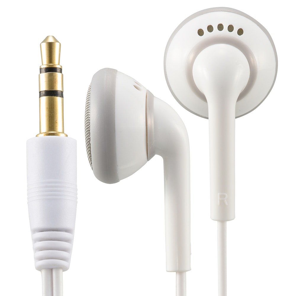 オーム電機 HP-B135N-W 03-1265 AudioCommステレオインナーホン ホワイト 1.2m（ご注文単位1袋）【直送品】