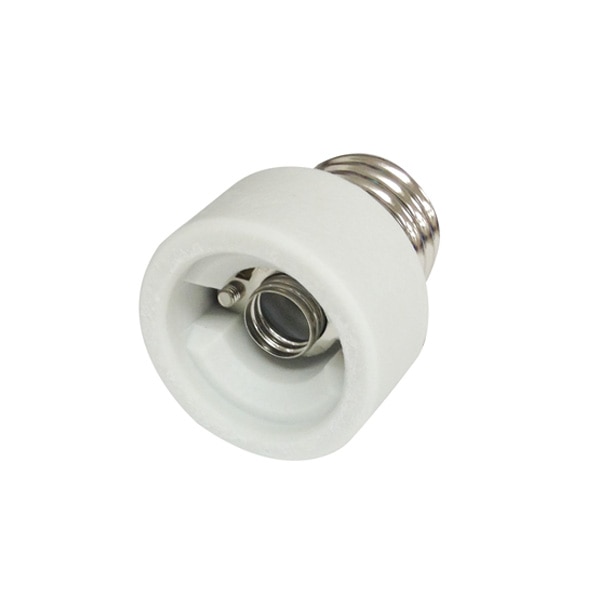 オーム電機 HS-L2611AD 04-4174 磁器変換ソケットアダプター E26-E11(ご注文単位1袋)【直送品】