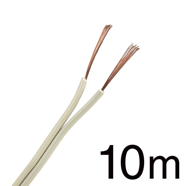 オーム電機 VFF-030-10IV 04-7489 インターホンコード 10m アイボリー(ご注文単位1袋)【直送品】