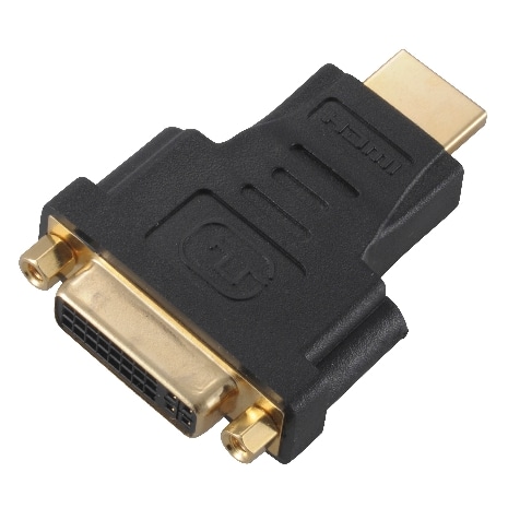 オーム電機 VIS-P0303 05-0303 DVI-HDMI変換プラグ（ご注文単位1袋）【直送品】