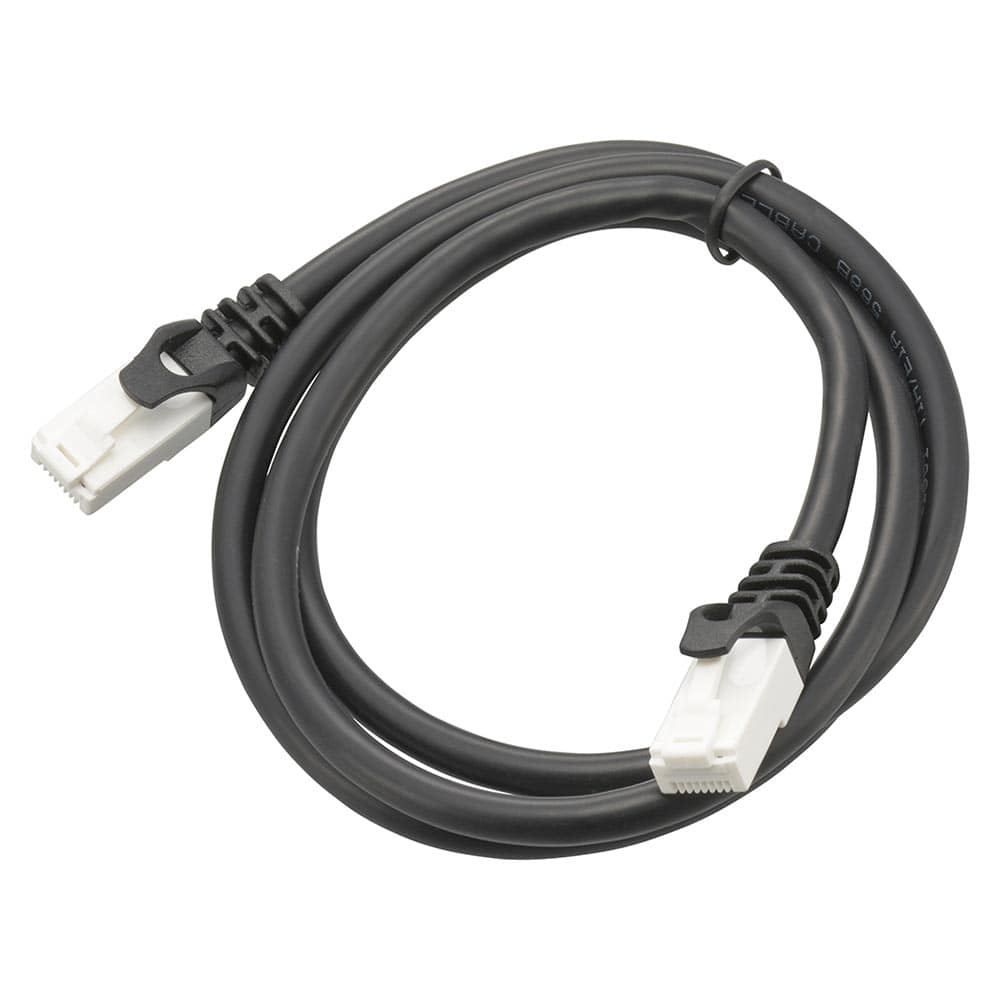 オーム電機 PC-N6A10-K 05-1070 つめが折れないLANケーブル CAT6A 1m(ご注文単位1袋)【直送品】