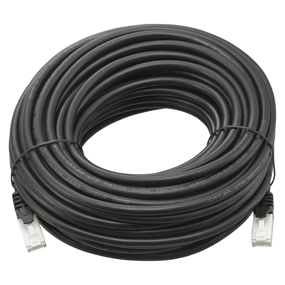 オーム電機 PC-N6A200-K 05-1076 つめが折れないLANケーブル CAT6A 20m(ご注文単位1袋)【直送品】