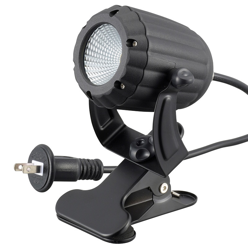 オーム電機 LTC-COB-BB 06-0900 LEDクリップライト 屋外用 防じん防水型(ご注文単位1袋)【直送品】