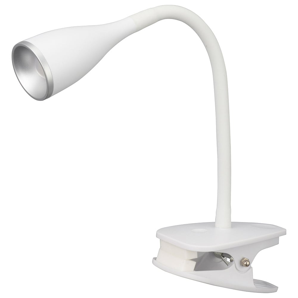 オーム電機 LTC-LC12L2-WN 06-0984 LEDクリップライト 昼白色 ホワイト（ご注文単位1袋）【直送品】
