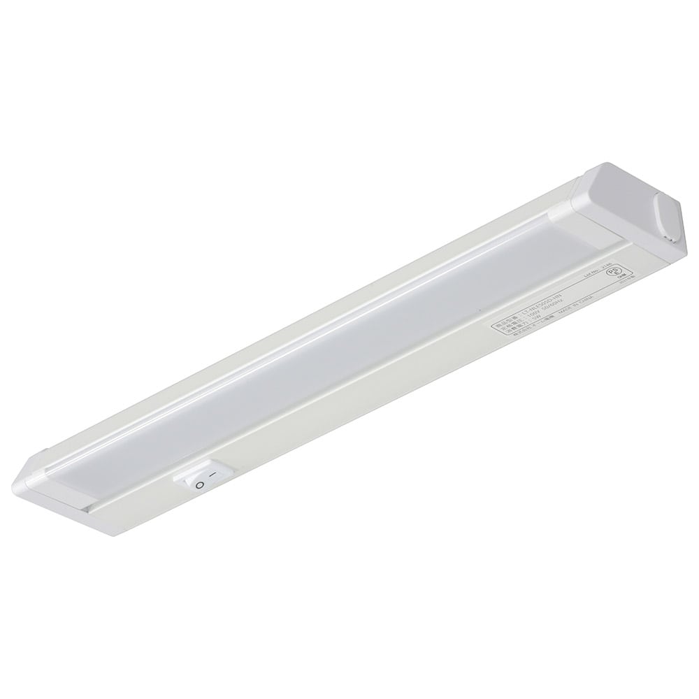 オーム電機 LT-NLES05D-HL 06-4035 連結用LEDイーブライトスリム多目的灯 5W 302mm 昼光色(ご注文単位1袋)【直送品】