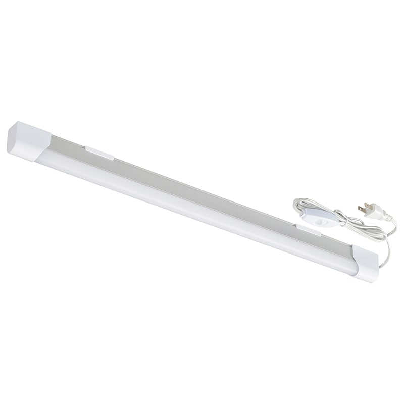 オーム電機 LT-NLET10D-HC 06-4040 LEDエコスリムチューブライト コンセントタイプ 10W 昼光色(ご注文単位1袋)【直送品】