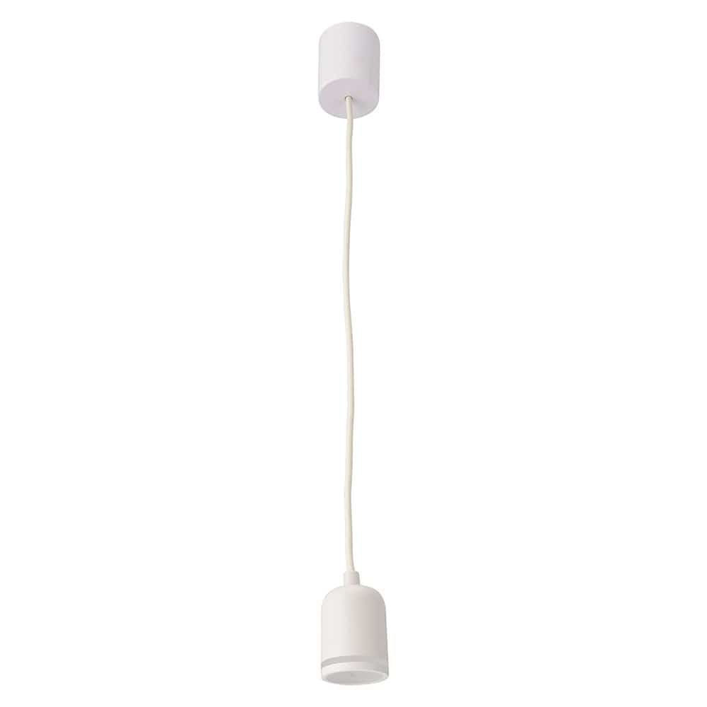 オーム電機 LT-YR8-W 06-4167 LED付きペンダントライト 電球色 ホワイト(ご注文単位1袋)【直送品】