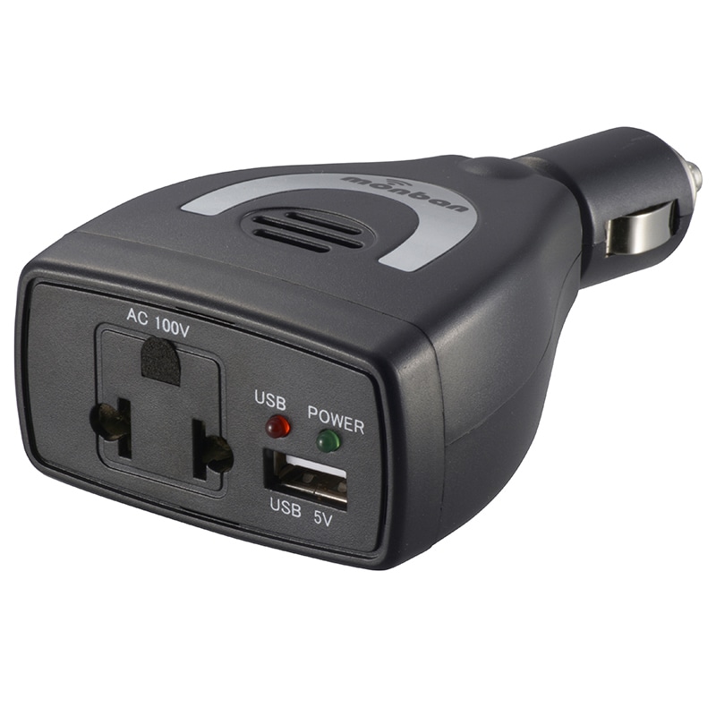 オーム電機 OSE-DA060U05-K 07-8845 車載用ACインバーター 60W(ご注文単位1袋)【直送品】