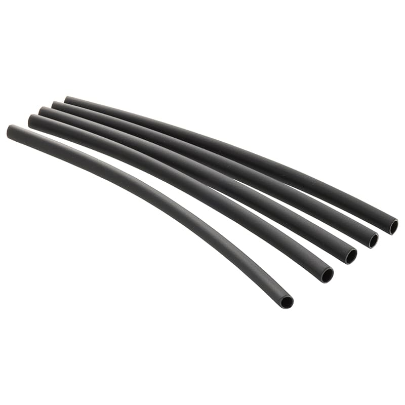オーム電機 DZ-TW4E 09-1874 収縮チューブ 防水 φ4x140mm 5本入(ご注文単位1袋)【直送品】