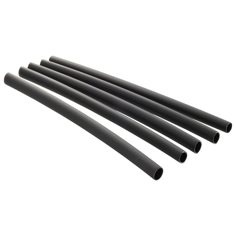 オーム電機 DZ-TW6E 09-1875 収縮チューブ 防水 φ6x140mm 5本入(ご注文単位1袋)【直送品】