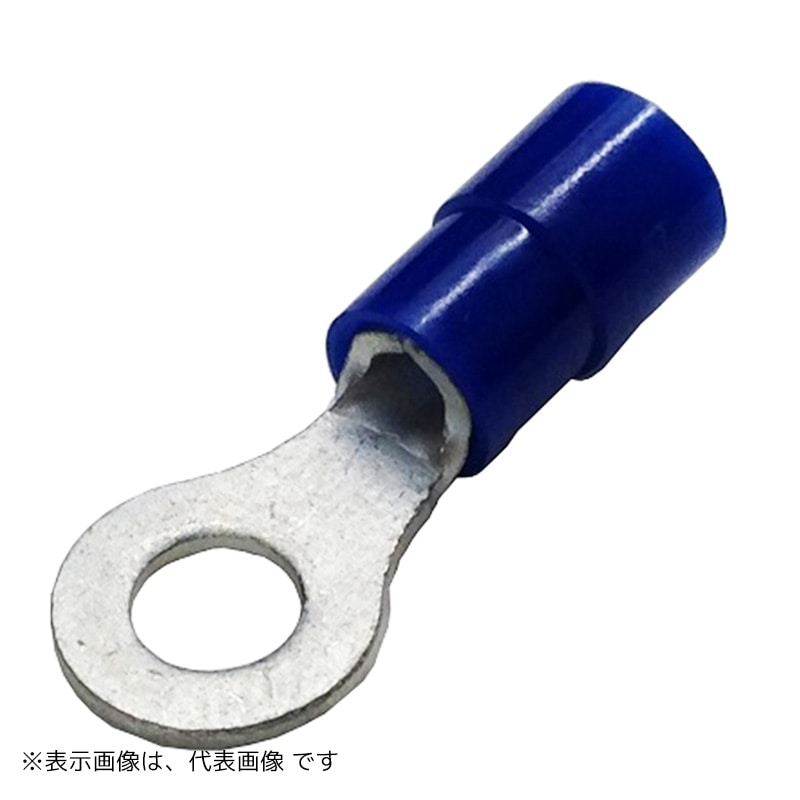 オーム電機 TMEX2-410 09-2557 ニチフ 圧着端子 絶縁丸型R型 TMEX2-4 10個入 TMEX2-4 10(ご注文単位1袋)【直送品】