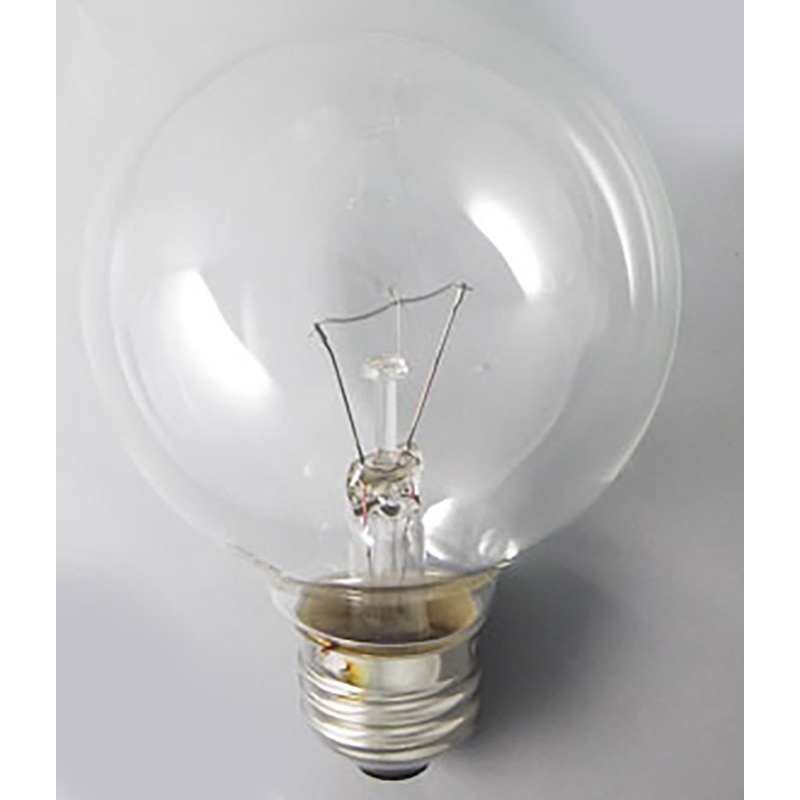 オーム電機 GC110V-40W/70 16-4031 アサヒ 白熱球 ボール形 G70 E26 クリア 40W 100mm（ご注文単位1袋）【直送品】