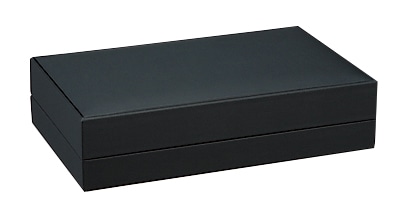 GT-57-NE-BK パールネックレス・イヤンリングケース　ブラック 1個 （ご注文単位10個）【直送品】