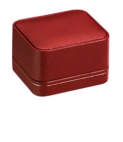 CS-02-R-RED リングケース　リングスリット　レッド 1個 （ご注文単位10個）【直送品】