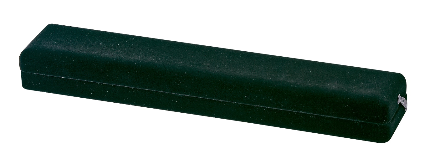 FK-401-BL-BK ブレスレット用ケース回転蝶番式プラ留　ブラック 1個 （ご注文単位10個）【直送品】