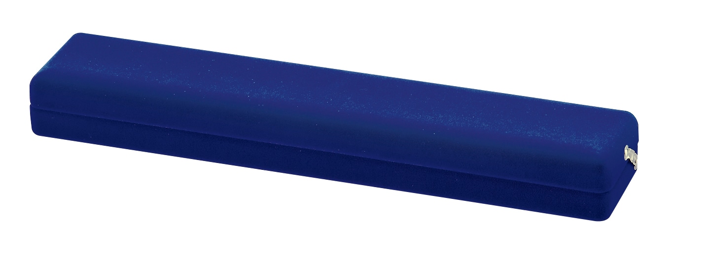 FK-401-NBL-NV ブレスレット用ケース回転蝶番式ゴム留　ネイビー 1個 （ご注文単位10個）【直送品】