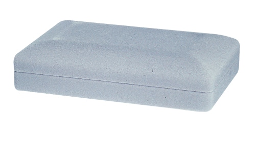 FK-701-NER-GR パールネック・イヤンリング・リングケース　グレー 1個 （ご注文単位5個）【直送品】