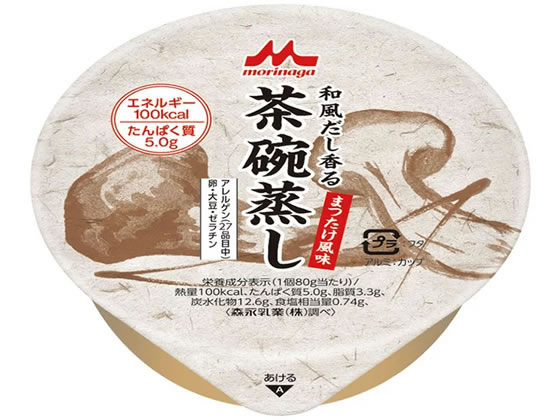 クリニコ 和風だし香る茶碗蒸し まつたけ風味80g 1個※軽（ご注文単位1個)【直送品】