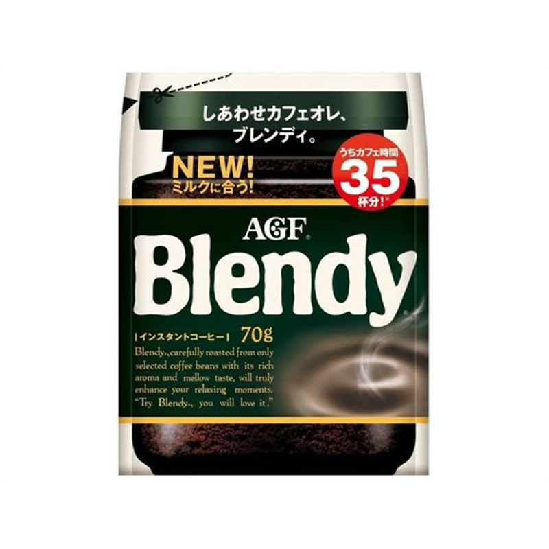 AGF ブレンディ インスタントコーヒー 袋 70g 1袋※軽（ご注文単位1袋)【直送品】