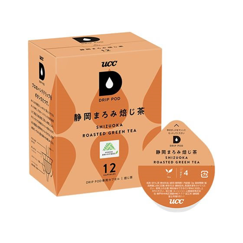 UCC DRIPPOD 専用カプセル 静岡まろみ焙じ茶 1箱※軽(ご注文単位1箱)【直送品】