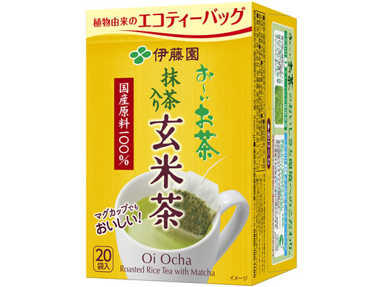 伊藤園 お~いお茶 ティーバッグ 玄米茶 2.0g×20パック 1個※軽(ご注文単位1個)【直送品】