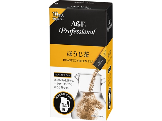 AGF AGFプロフェッショナル ほうじ茶 1L用 10本 1箱※軽(ご注文単位1箱)【直送品】