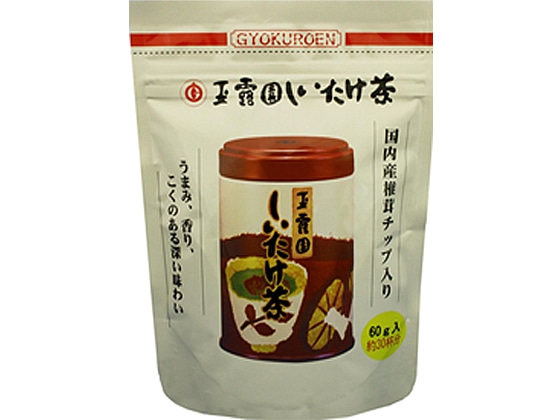 玉露園 しいたけ茶 顆粒 60g 1袋※軽(ご注文単位1袋)【直送品】
