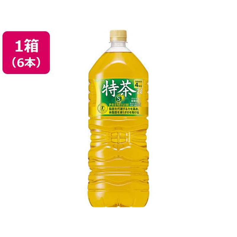 サントリー 緑茶 伊右衛門 特茶(特定保健用食品) 2L×6本 1箱※軽(ご注文単位1箱)【直送品】