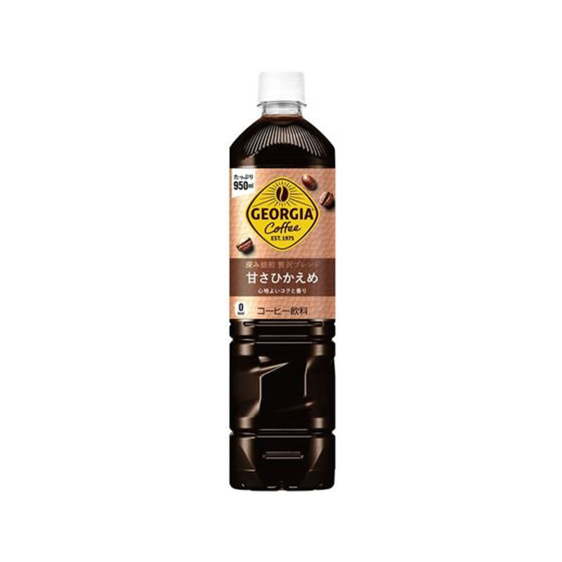 コカ・コーラ ジョージア 深み焙煎贅沢ブラック 甘さヒカエメ 950ml 1本※軽（ご注文単位1本)【直送品】