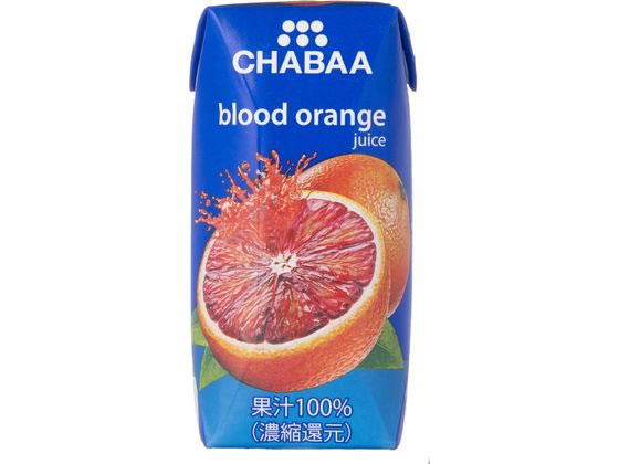 ハルナプロデュース CHABAA ブラッドオレンジ 180ml 1本※軽(ご注文単位1本)【直送品】